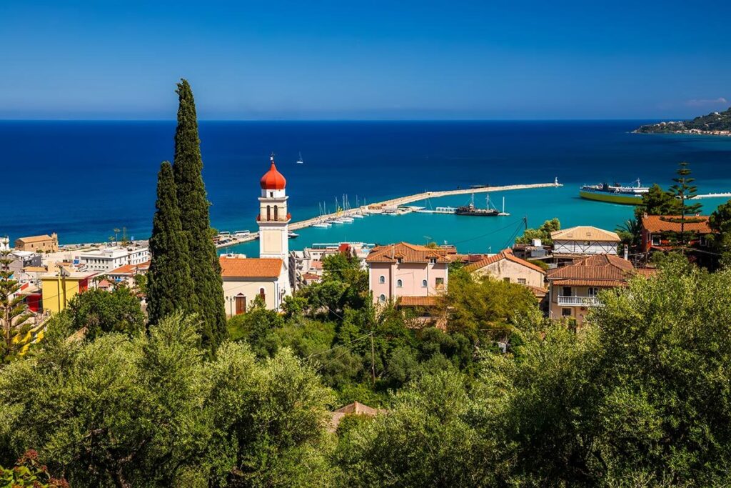 Λιμάνι και πόλη Ζακύνθου