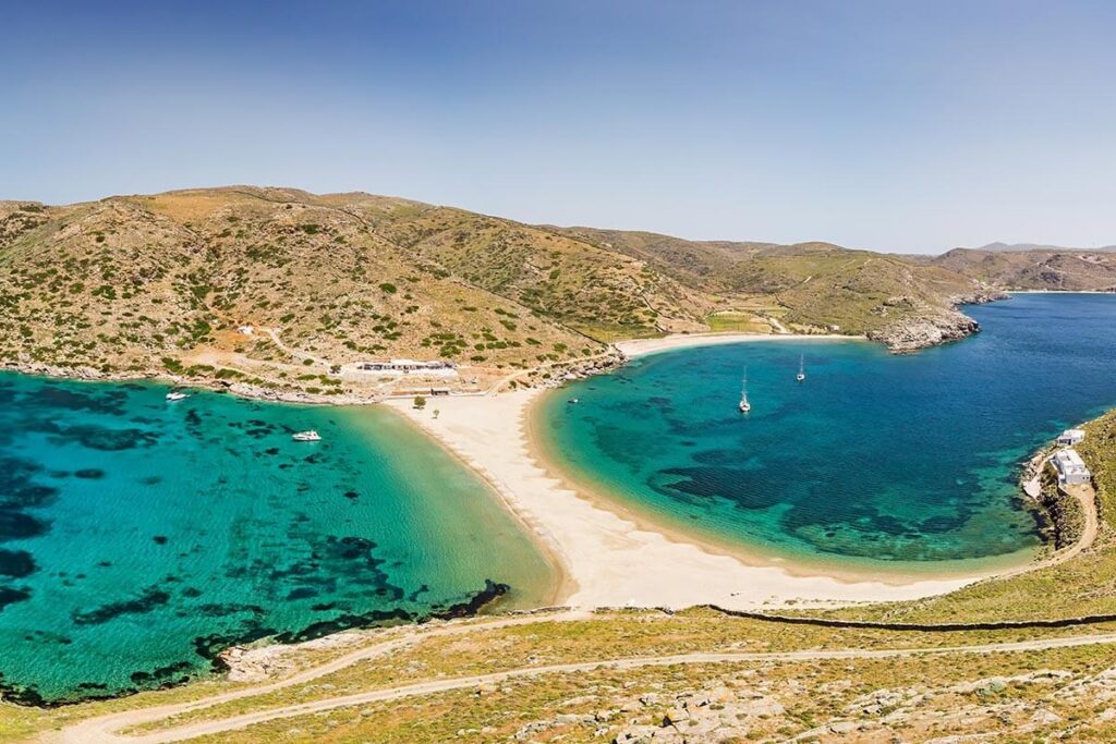 Παραλία Κολώνα, Κύθνος