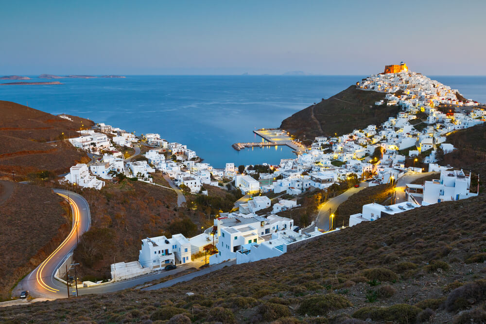 Η Χώρα και το λιμάνι της Αστυπάλαιας